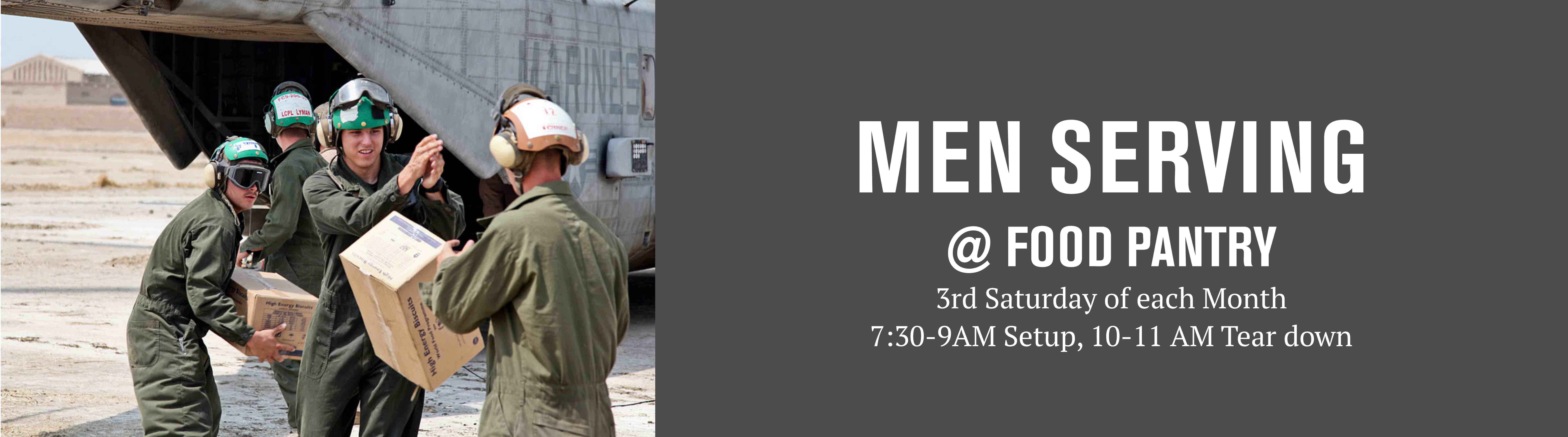 Saddleback Church Events Men Serving Food Pantry Irvine South