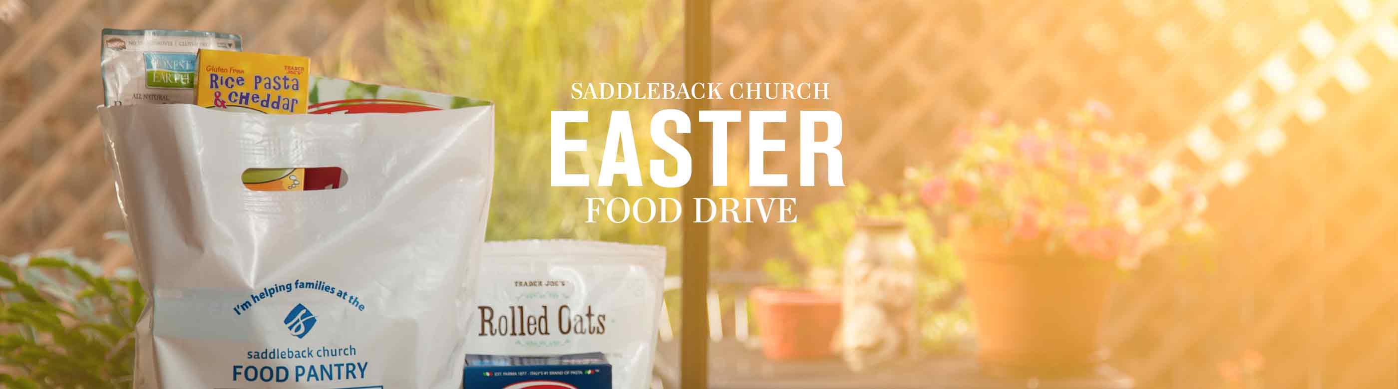 Saddleback Church Events Food Drive